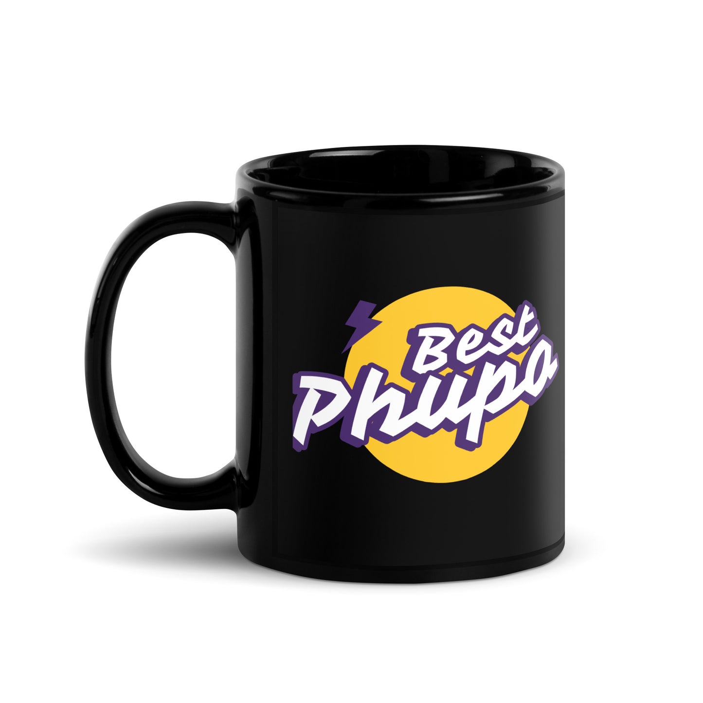 Black Glossy Mug