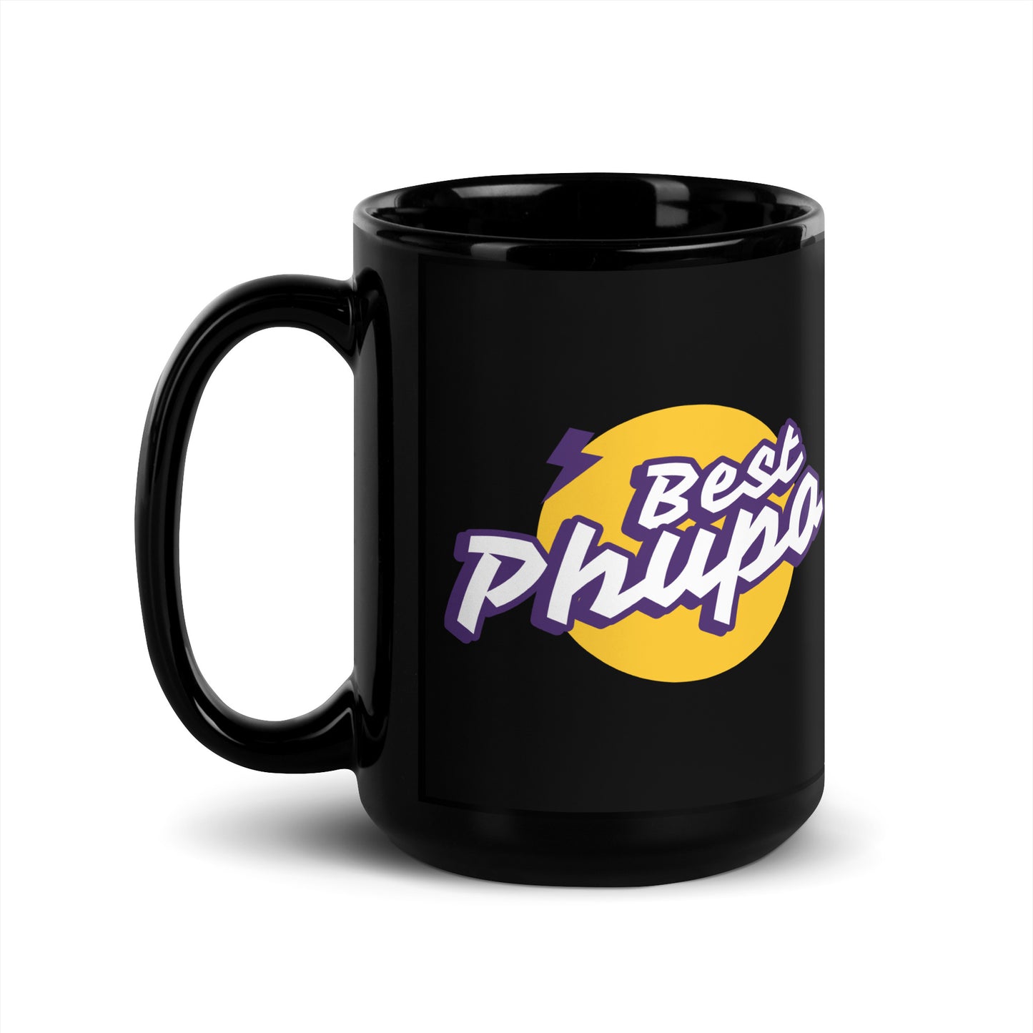 Black Glossy Mug