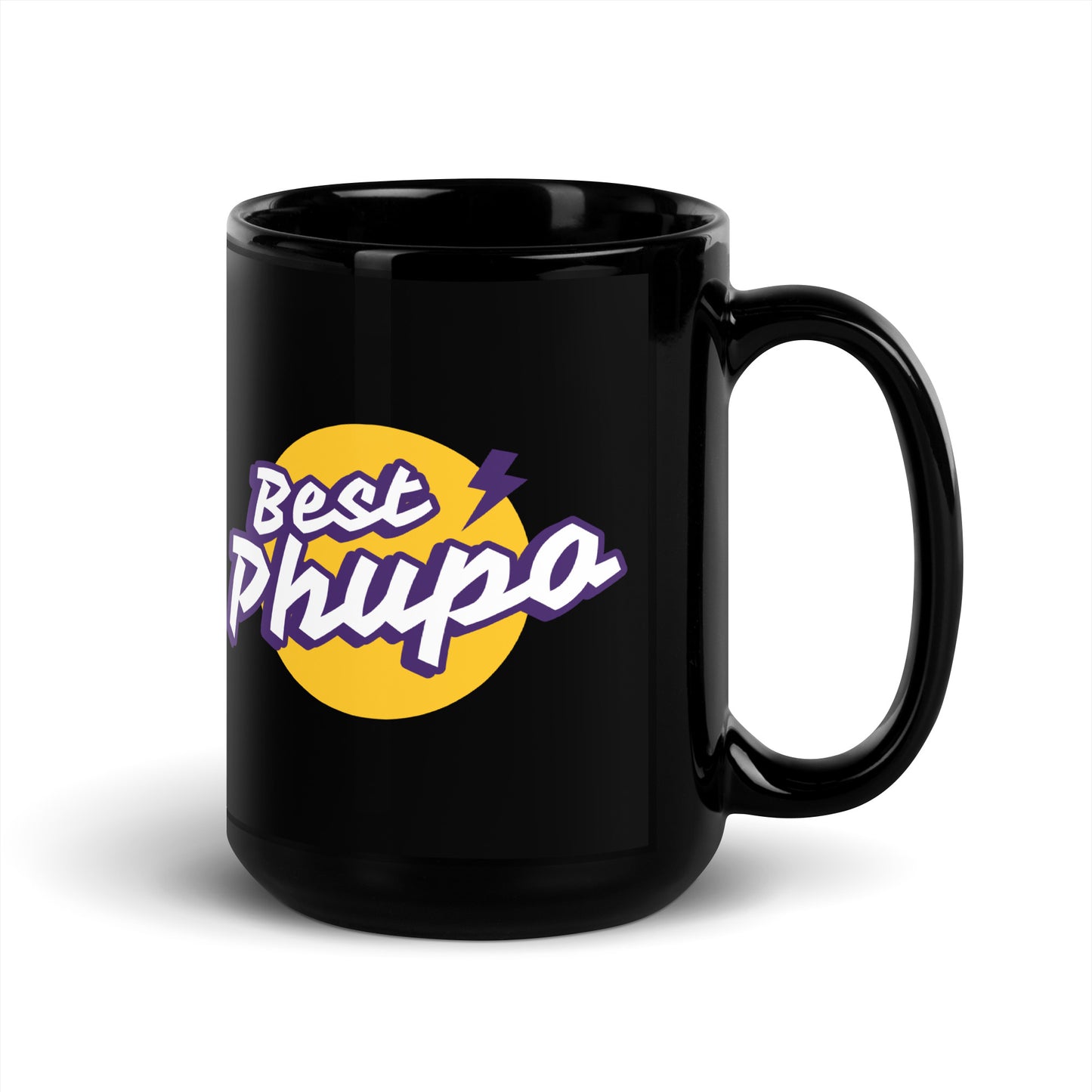 Black Glossy Mug