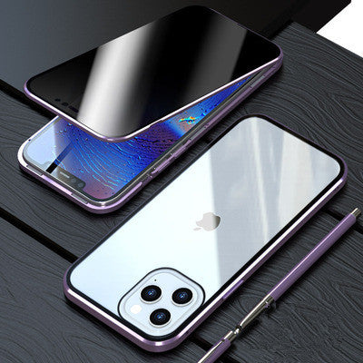 Magnetic Privacy Glass Case Anti-Spy 360 Protective